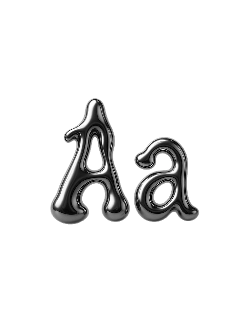 Graphic font preview