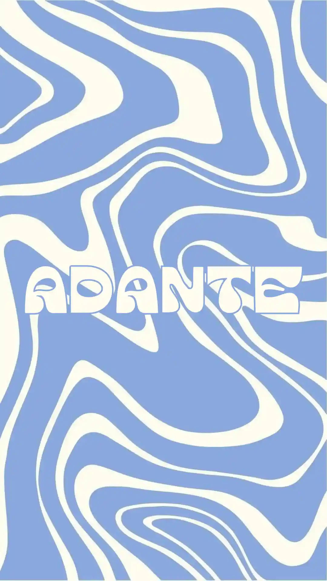 Groovy font example poster